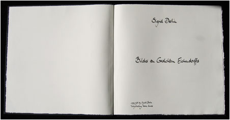 Buchunikate Sigrid Derlin